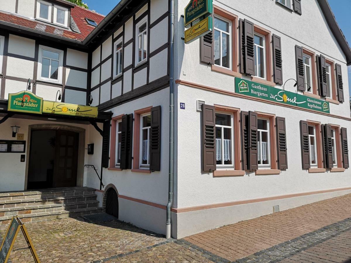 Отель Zur Sonne Alsbach-Hahnlein Экстерьер фото